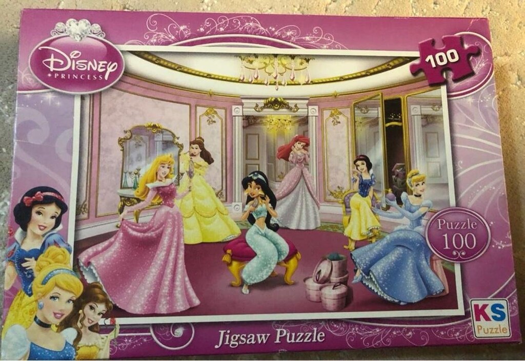Disney puzzle Prenses Temalı