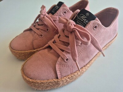 SIFIR Mavi Jeans Espadril Sneaker 40 Numara Pudra