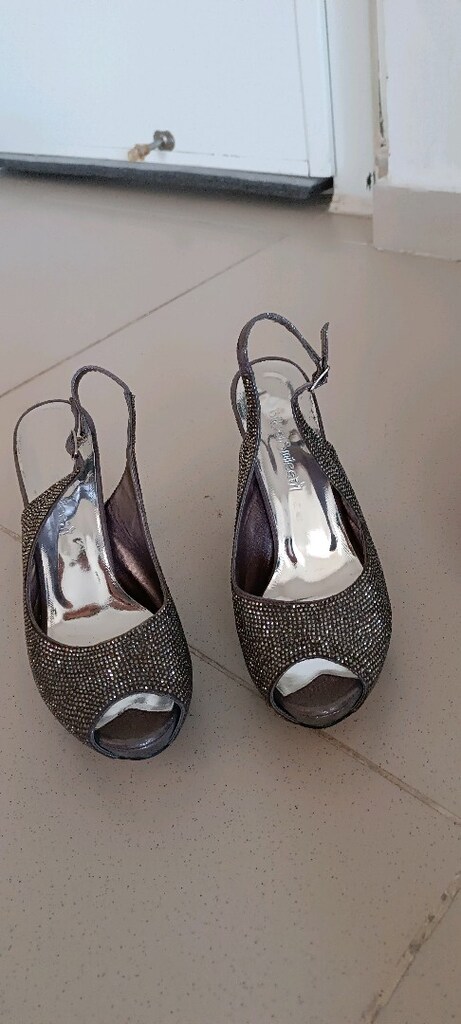 3 adet stiletto bir adet gece ayakkabisi - 8