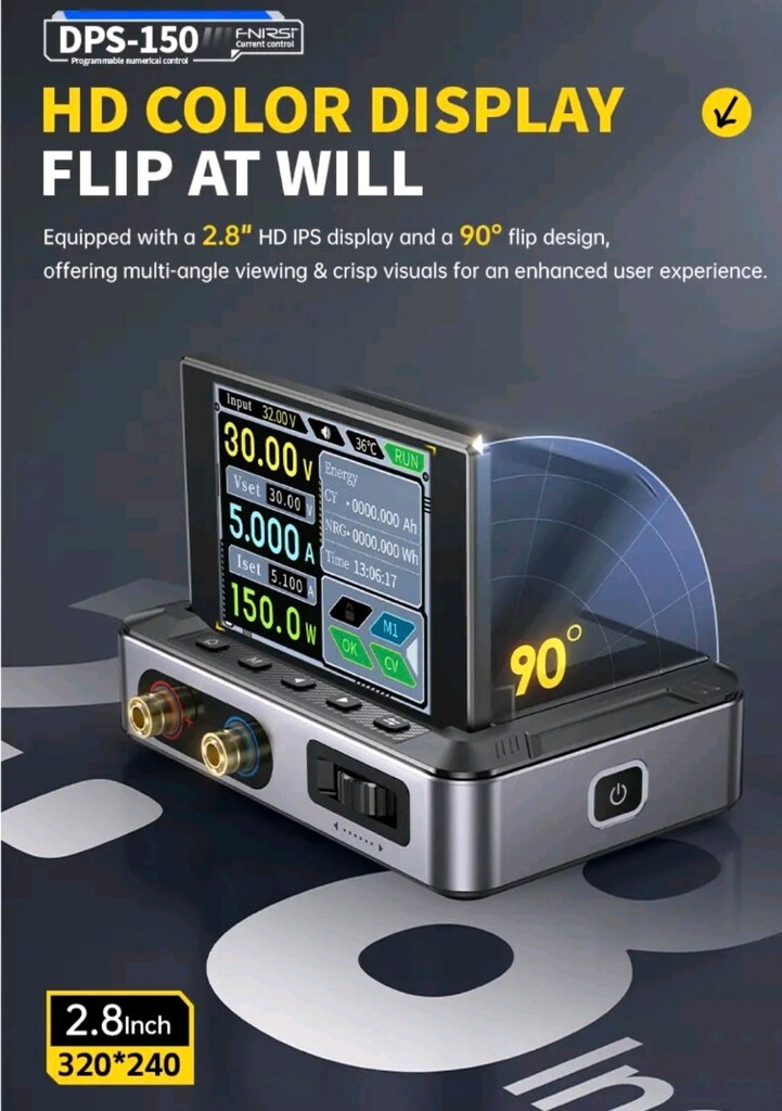 FNİRSİ DPS-150 AYARLANABİLİR GÜÇ KAYNAĞI PROGRAMLANABİLİR SFIR DPS 150 - 2