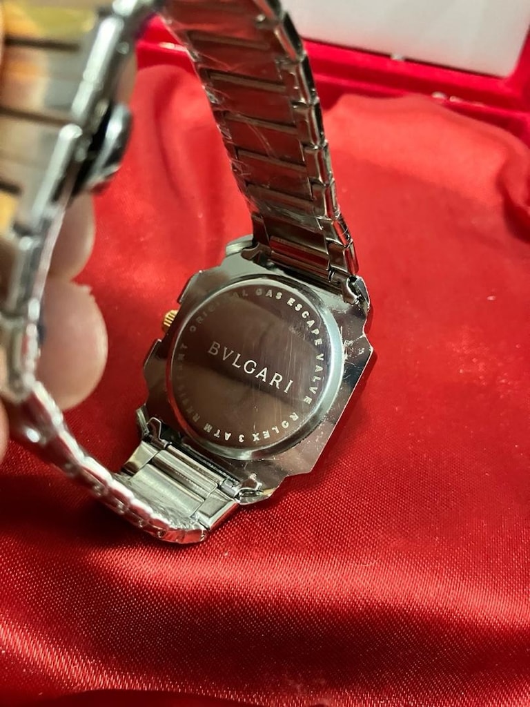 Bvlgari Octo Finissimo İki Renkli Çelik erkek Saat … - 10