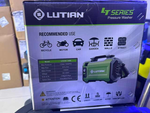 LUTİAN LT2161 1400 W 110 BAR BASINÇLI YIKAMA MAKİNESİ