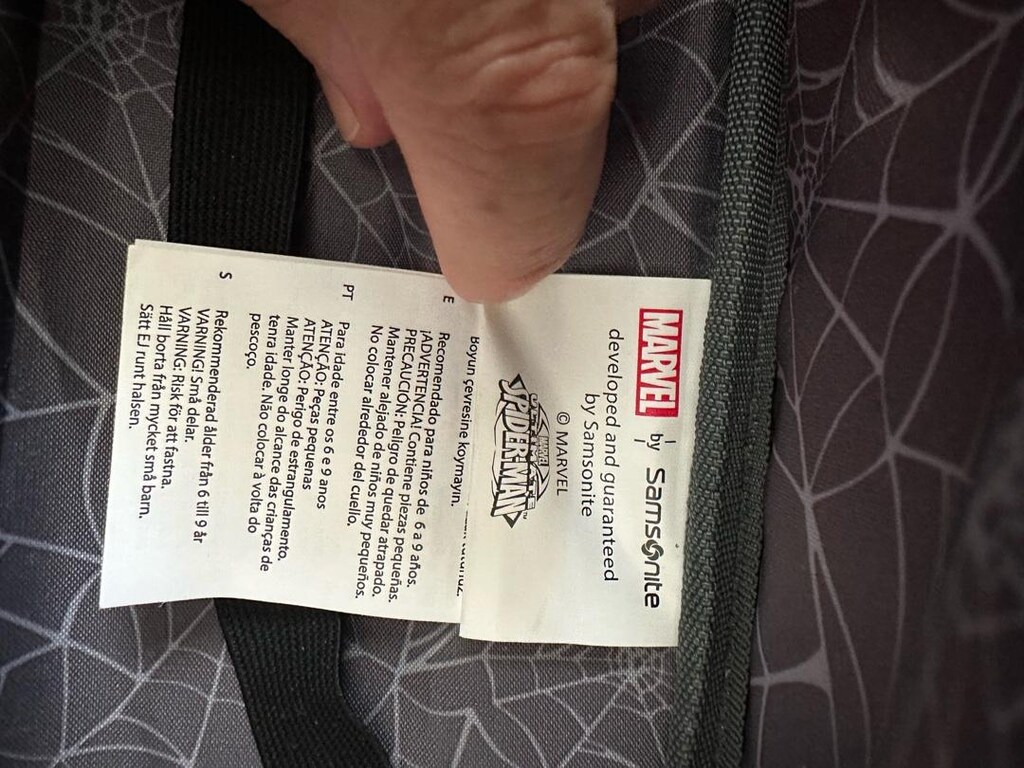 samsonite spiderman cocuk valiz - 6