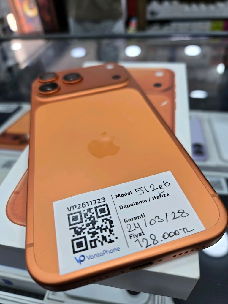 iphome 17 promax 512gb pil 100 24.03.28 hatasız takasa açık - 5