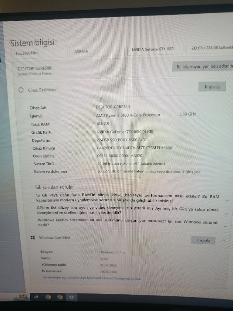 Tayin nedeni ile satılık acil sistem - 2