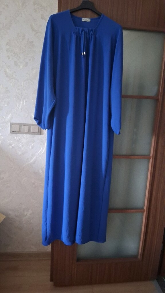 Sıfır 54 beden boydan elbise - 3