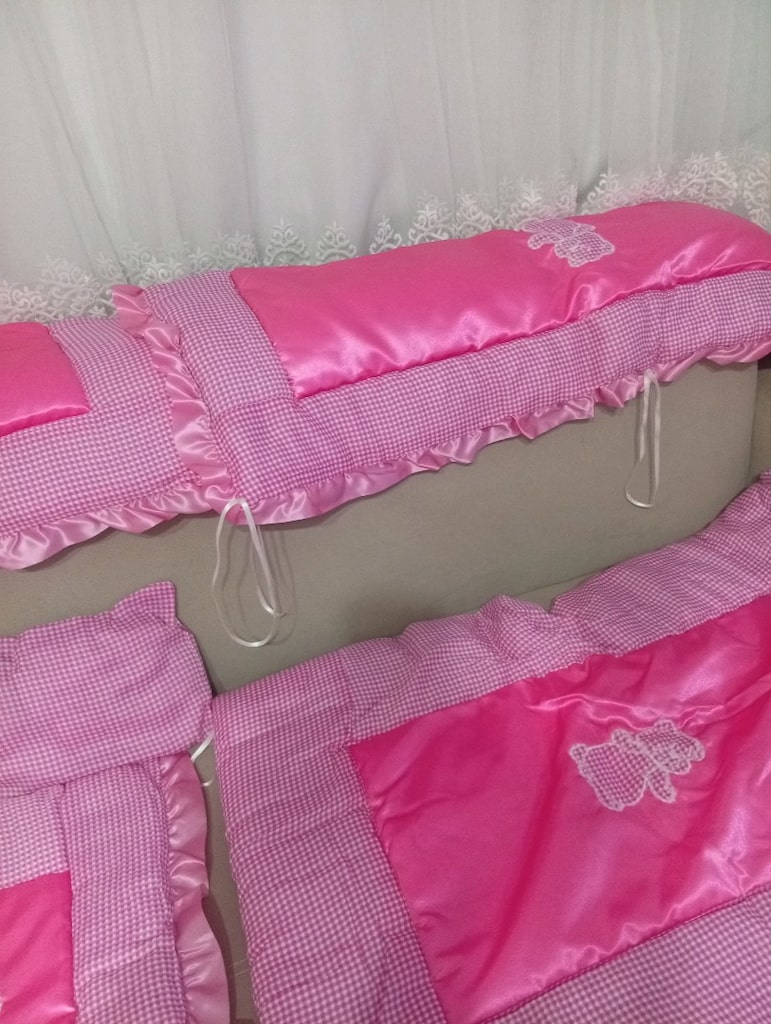 kız Bebek karyola örtüsü - 5