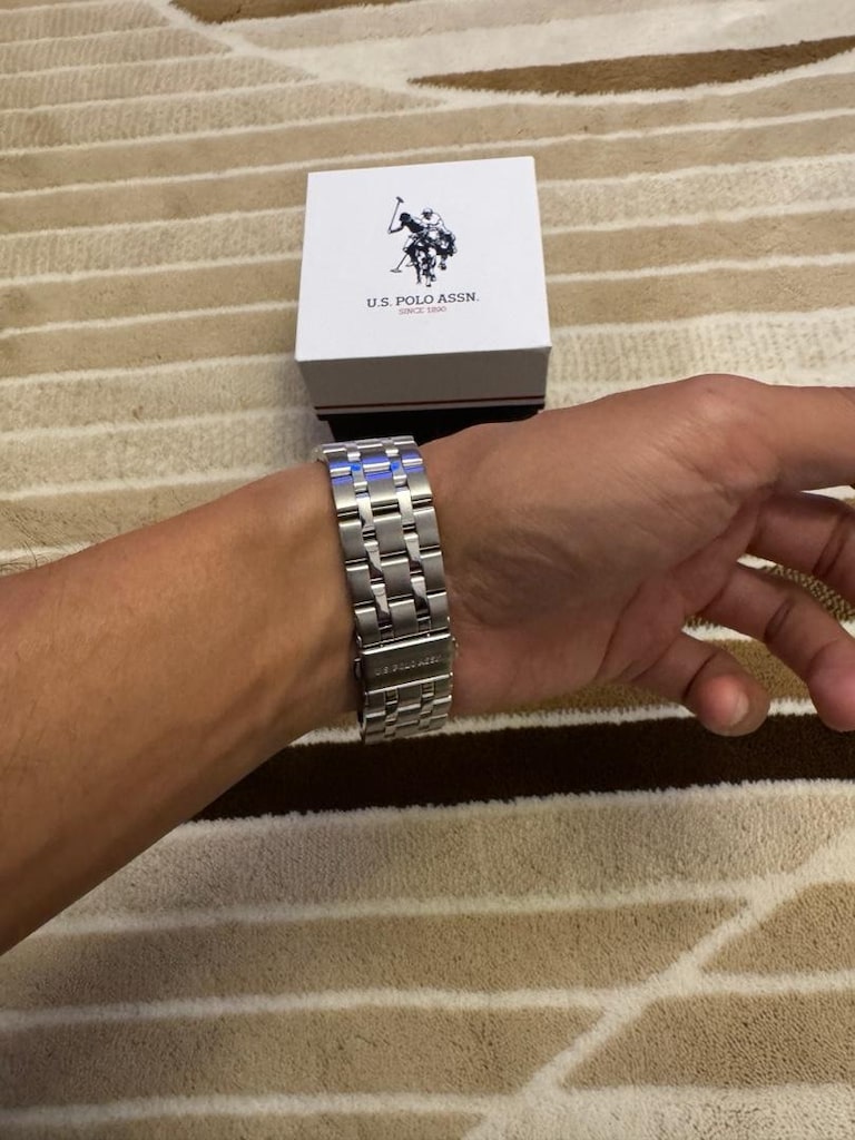 U.s. Polo Assn. Uspa1140-02 Erkek Kol Saati Metalik Gri — görsel 5/10
