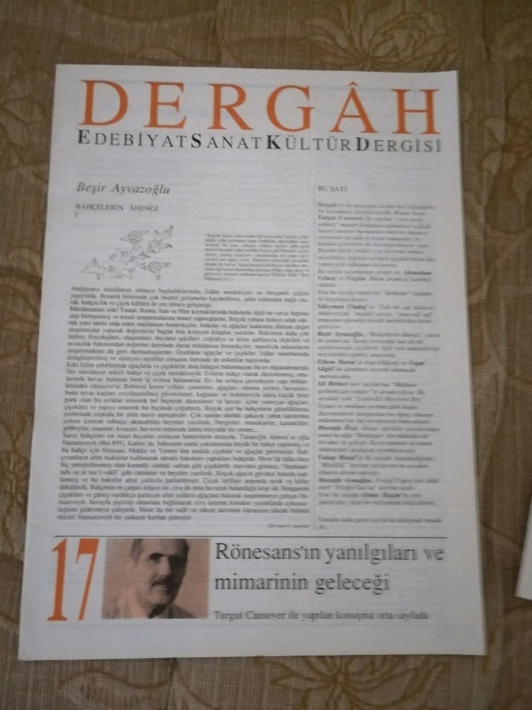 Dergah Edebiyat Sanat Dergisi 17/18.sayı - 2