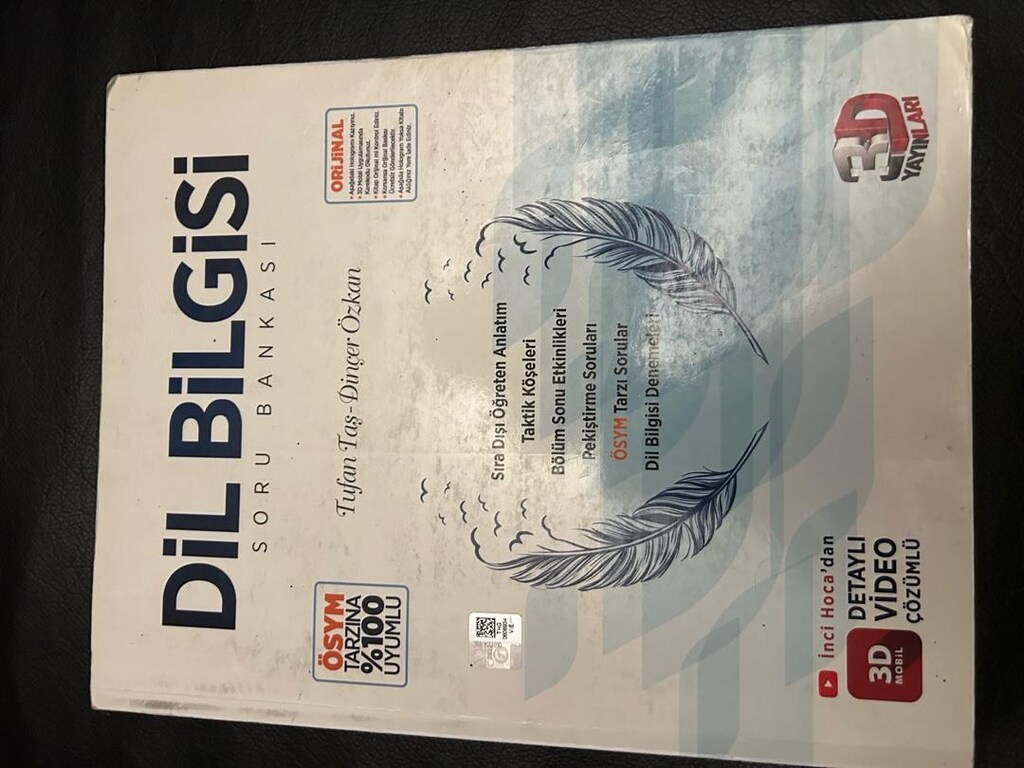 3D detaylı video çözümlü dil bilgisi soru bankası - 7