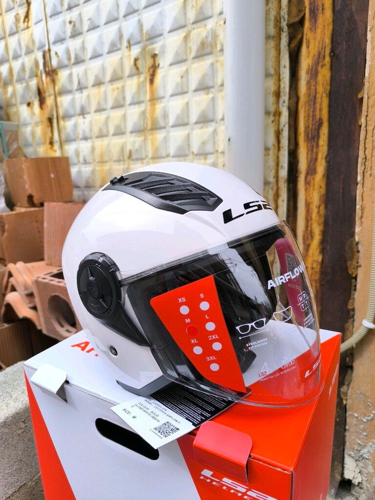 Kask LS2 Airflow 2 Sıfır Hiç Kullanılmadı Beden M Mevcuttur Bozyaka - 8