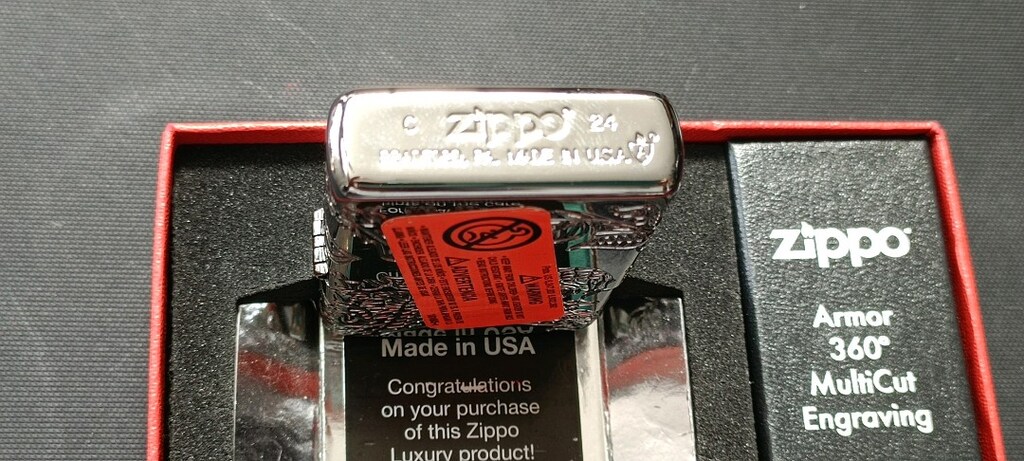 Zippo Armor Dragon Phoenix Dizayn Çakmak - 3