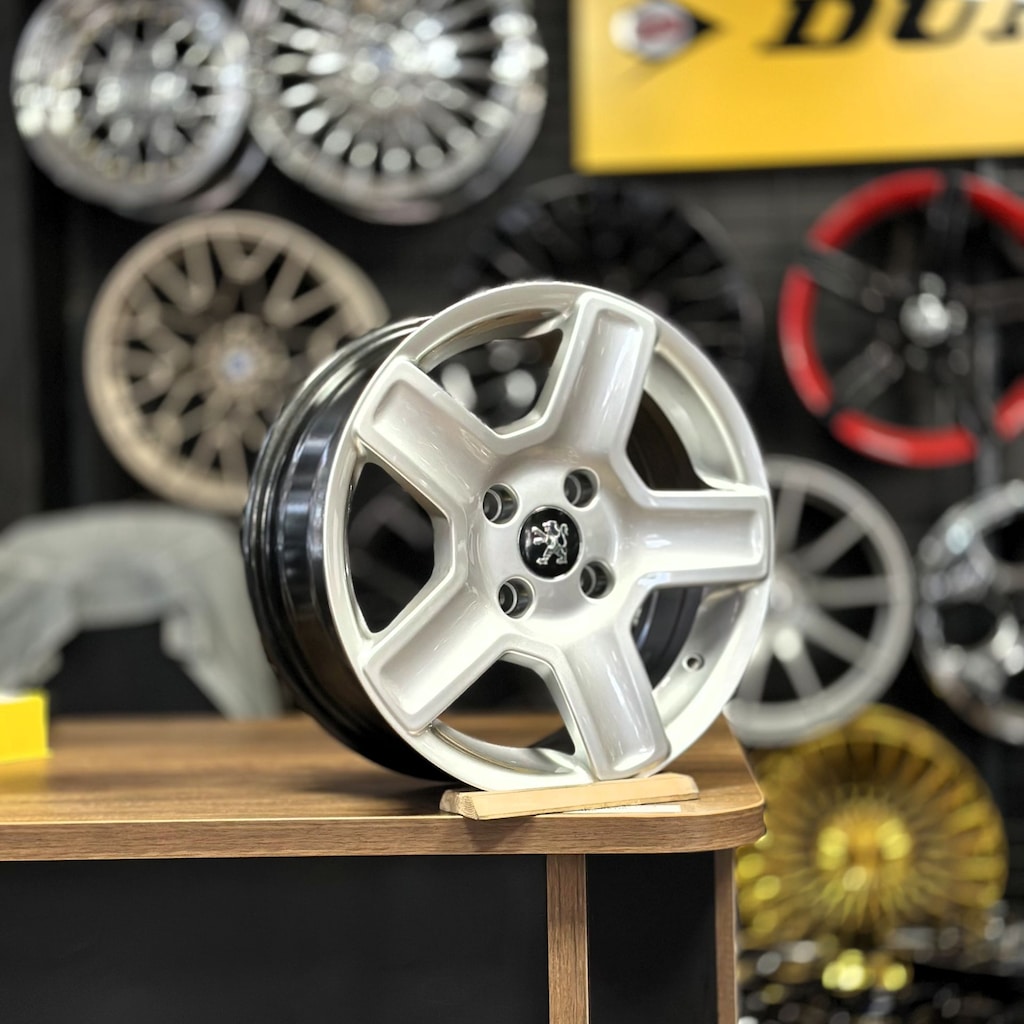 15 inç 4x108 Peugeot 206 RC Jant Takımı Sıfır - 3