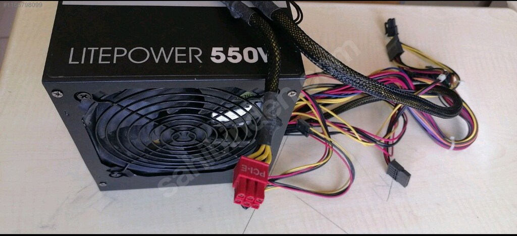 Güç Kaynağı 550 Watt power supply - 4