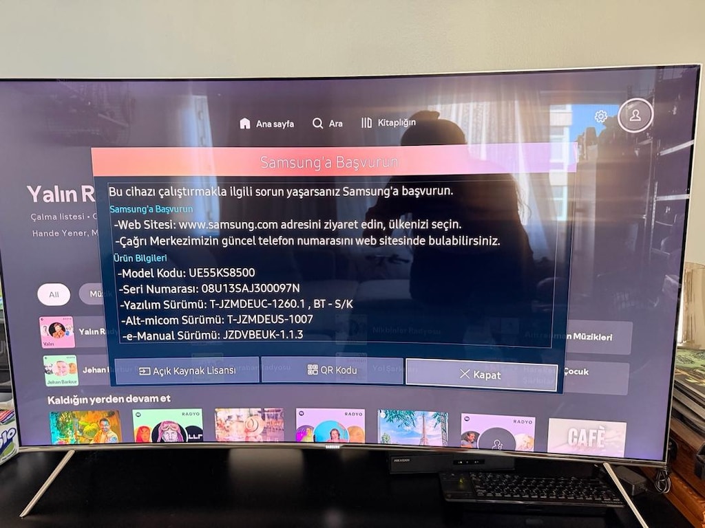 Samsung 55KS8500 55” Curved 4K SUHD Quantum Dot Smart TV - 3