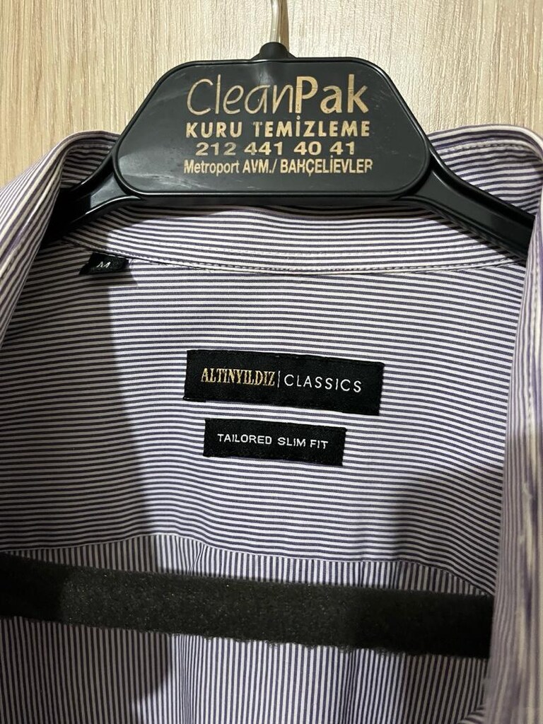 Orjinal Altınyıldız erkek gömlek m beden - 2