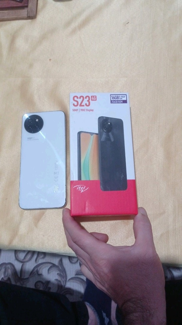 itel s23 garantisi devam ediyor yurt içi cıhaz ram 8+8. hafıza 256 GB - 2
