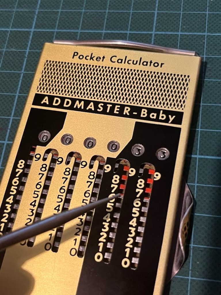 Addmaster-Baby Pocket Calculator - 9