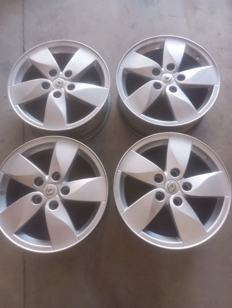 5x114.3/16 orjinal Renault Fuluance çelik jant - 5