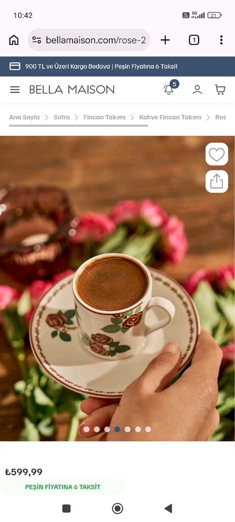 2 li kahve fincanı - 4