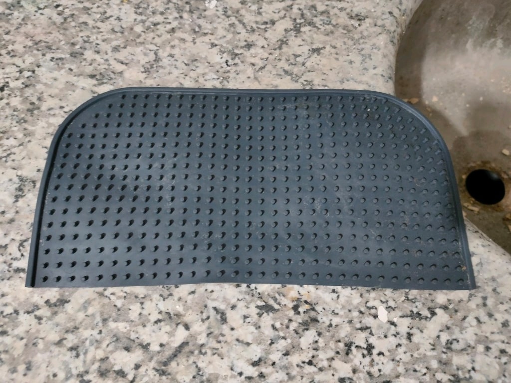 Gri Silikon Mutfak Bulaşık Matı - 3