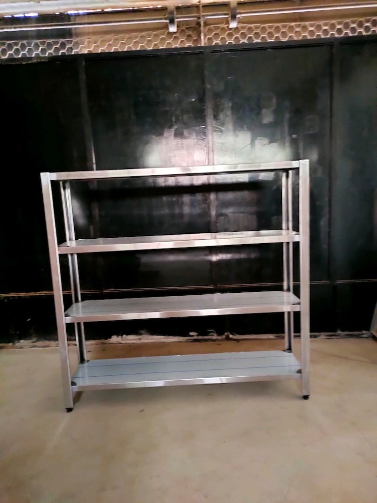 krom istif rafı soğuk oda rafı krom istif raf - 7