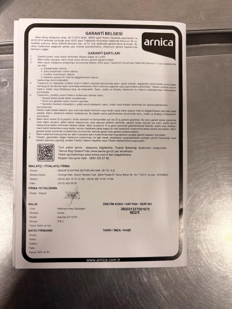 *ARNİCA KABLOSUZ ARAÇ SÜPÜRGESİ* - 6