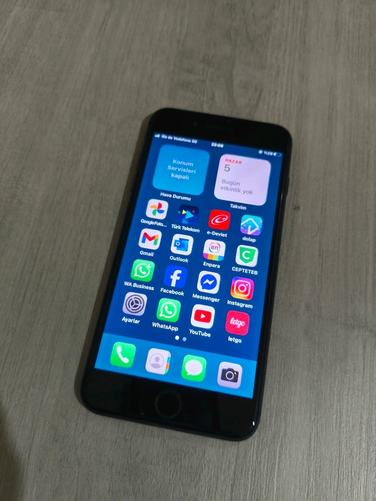İPHONE 8 PLUS 64 GB PİL100 EN UFAK ÇİZİK VURUK YOK TERTEMİZ TAKAS YOK - 13