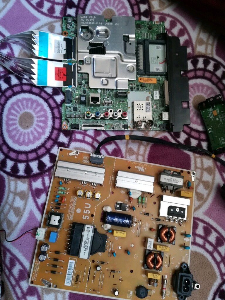 LG 55UJ630V ANAKART POWER - 3