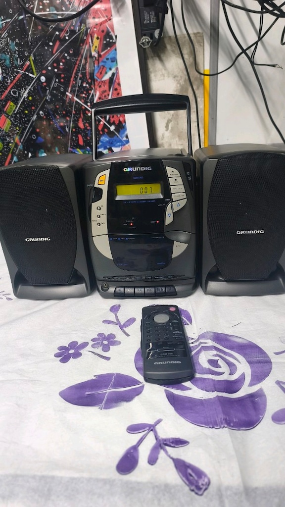 Grundig CDM 700 CD ve Kaset Çalar Müzik Sistemi - Orijinal Kumandalı - 5