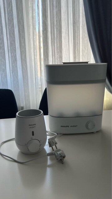 avent sterilizatör ve biberon ısıtıcı