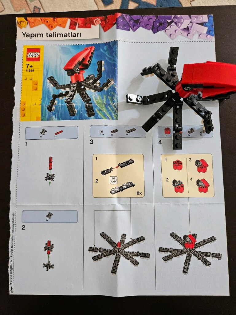 Lego Creator 11939 Octopus/Ahtapot - 4