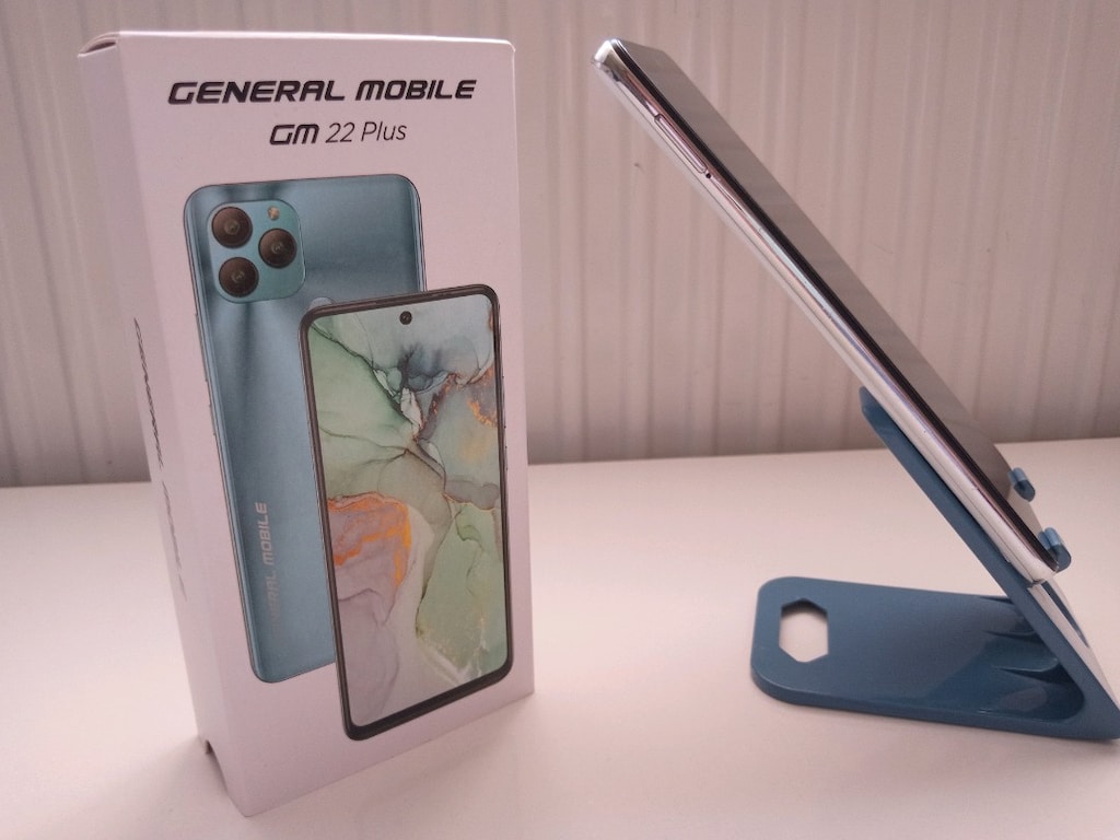 GENERAL MOBİLE GM 22 PLUS BEYAZ RENK 4 GB RAM 128 GB HAFIZA General M - 5
