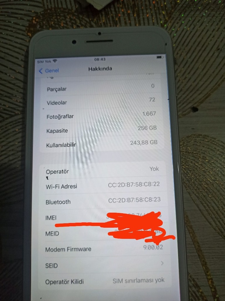 iPhone 8 plus 256 GB - 3