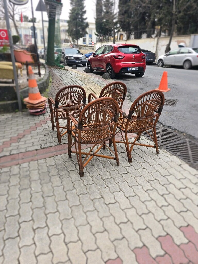Bambu Bahçe Sandalyesi - 7
