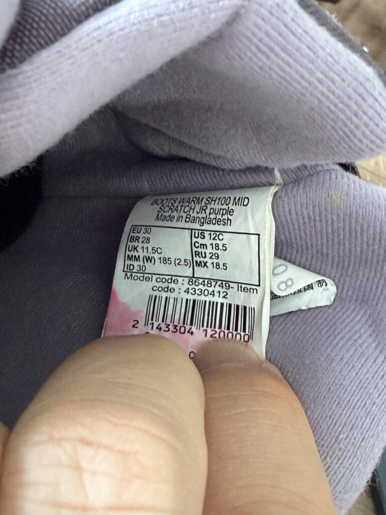 DECATHLON 30 numara KAR BOTU - 6