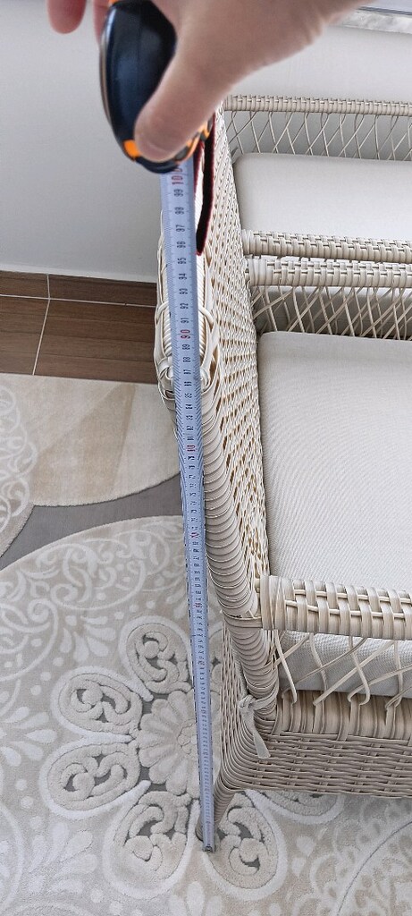 rattan mobilya acil satılık - 11