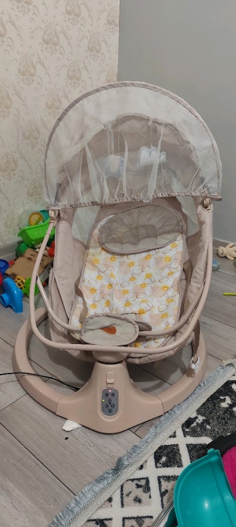 otomatik kumandalı sallanabilir müzikli anakucağı tertemiz. - 5