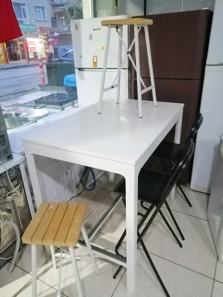 İkea bar masa sandalye takımı - 5