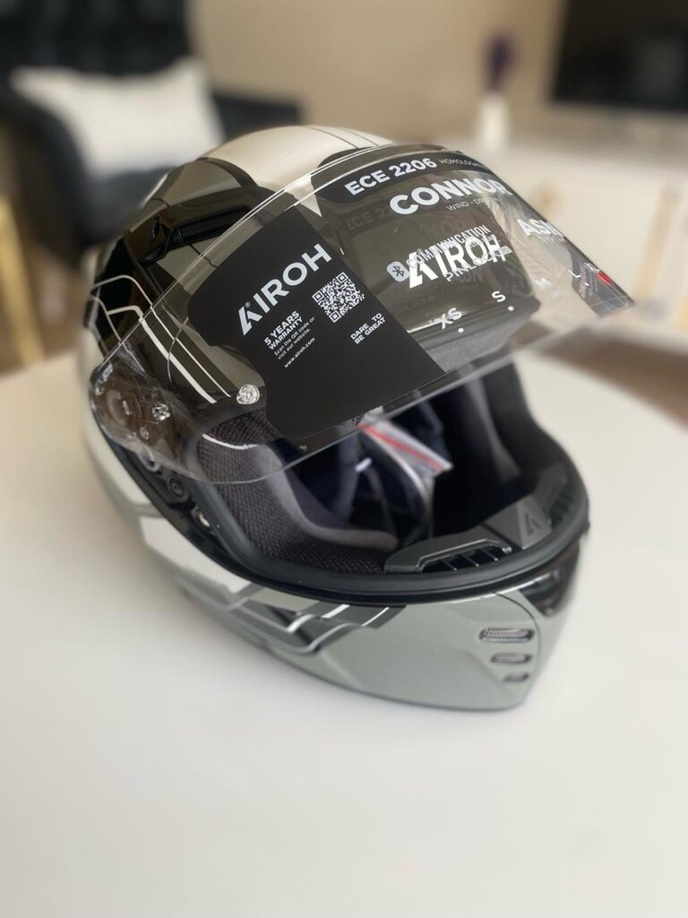 AIROH CONNOR DUNK BLACK GLOSS KASK XL BEDEN SIFIR KUTULU - 15
