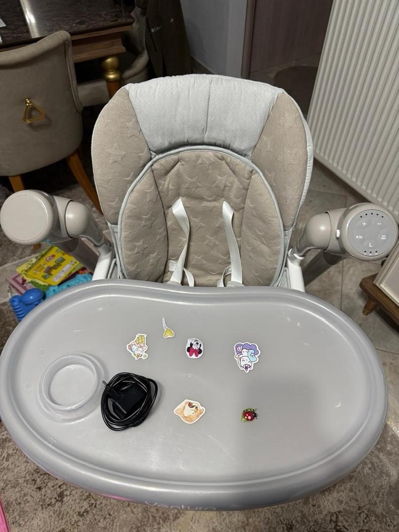 lorelli ventura elektrikli mama sandalyesi ve salıncak - 3