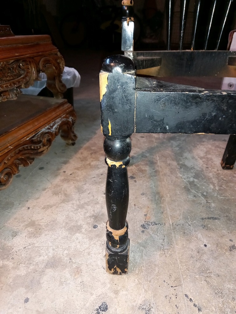 ANTİKA 1950'S THONET, AHŞAP FİL AYAK SANDALYE - 12