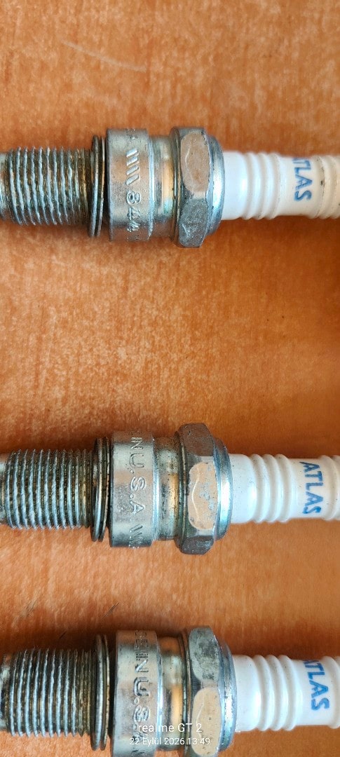 SIFIR Amerikan Malı Klasik Vosvos Buji Seti (4 Atlas Buji + 4 Pipo Kıl - 3