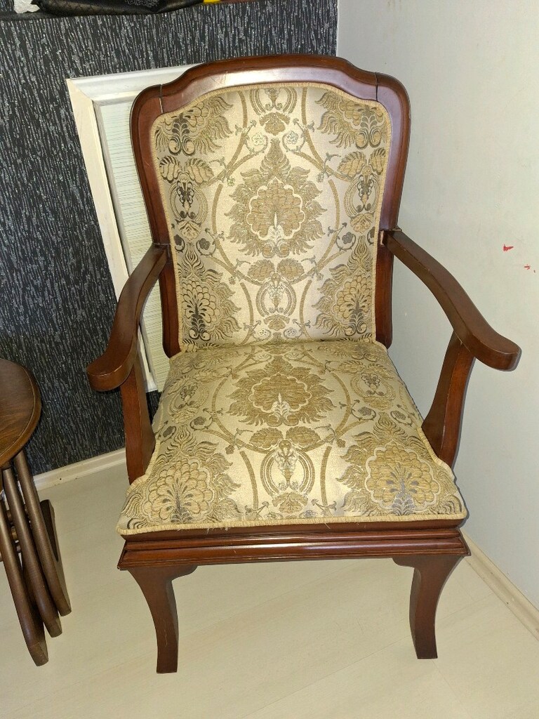2 adet Antika sandalye berjer - 2