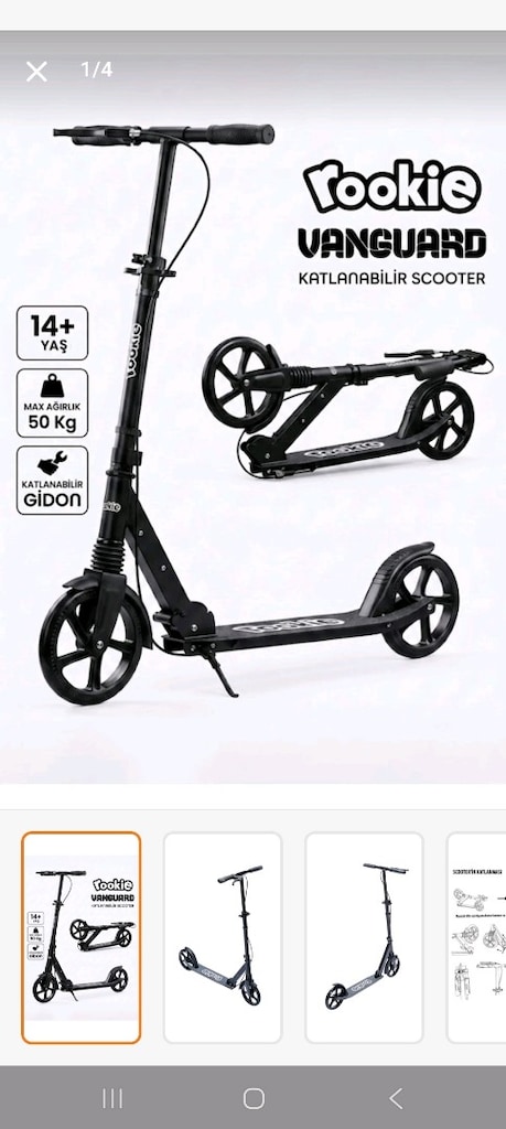 Rookie Scooter Sıfır kutusunda - 2