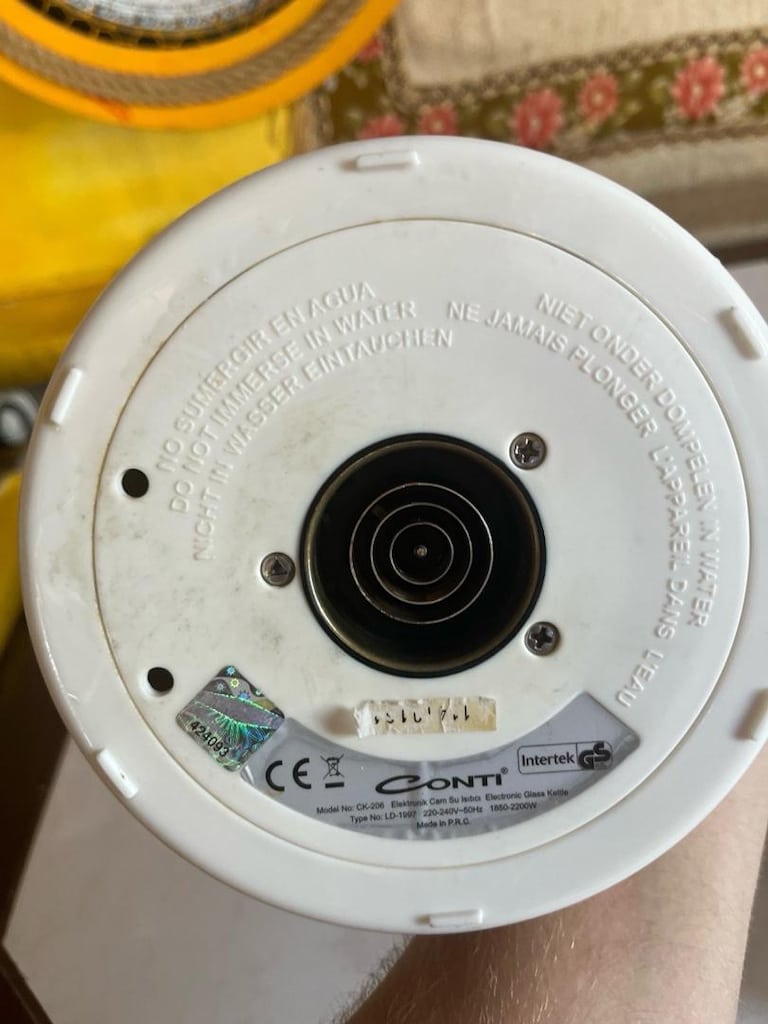 Conti Vetro Su Isıtıcı Kettle - 8