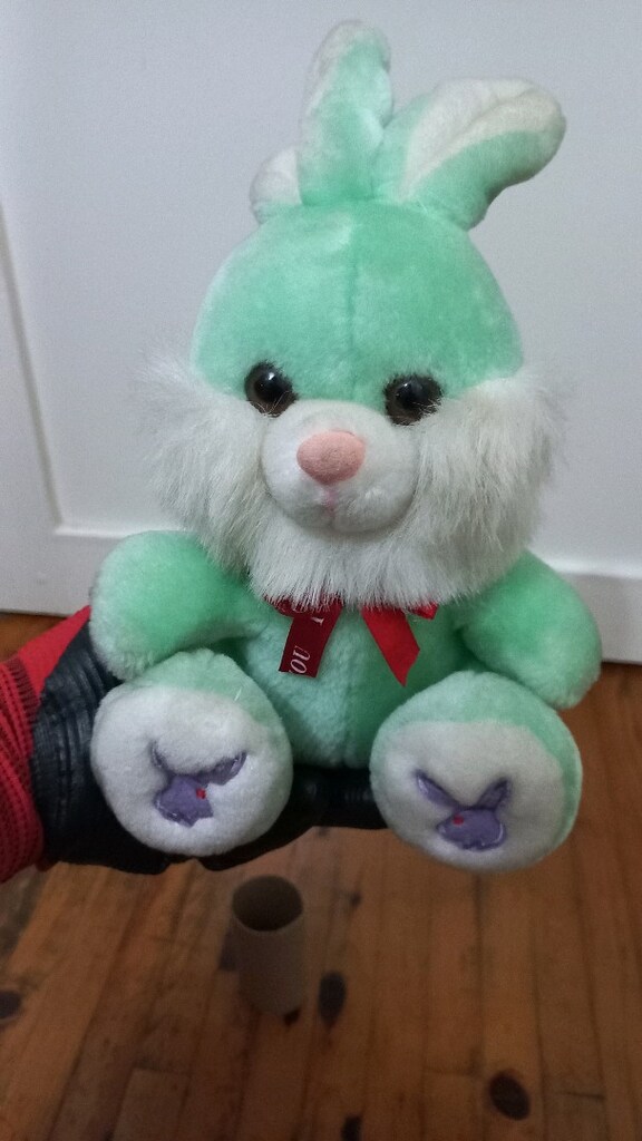 Pastel Renkli Peluş Tavşan Oyuncak - 4