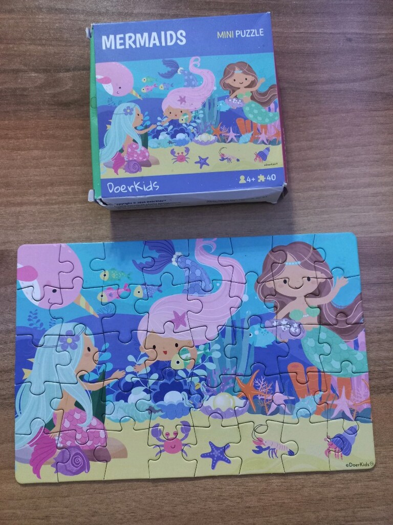 5 adet 40 parça mini puzzle - 2