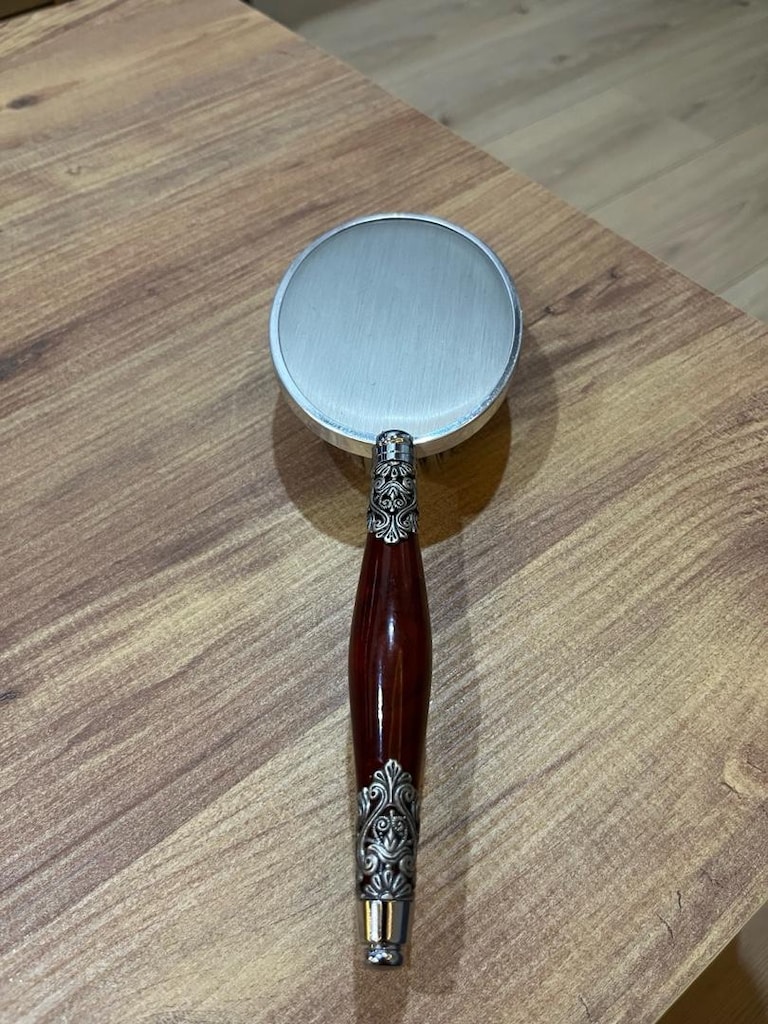 gümüş kaplama vintage fırça - 14