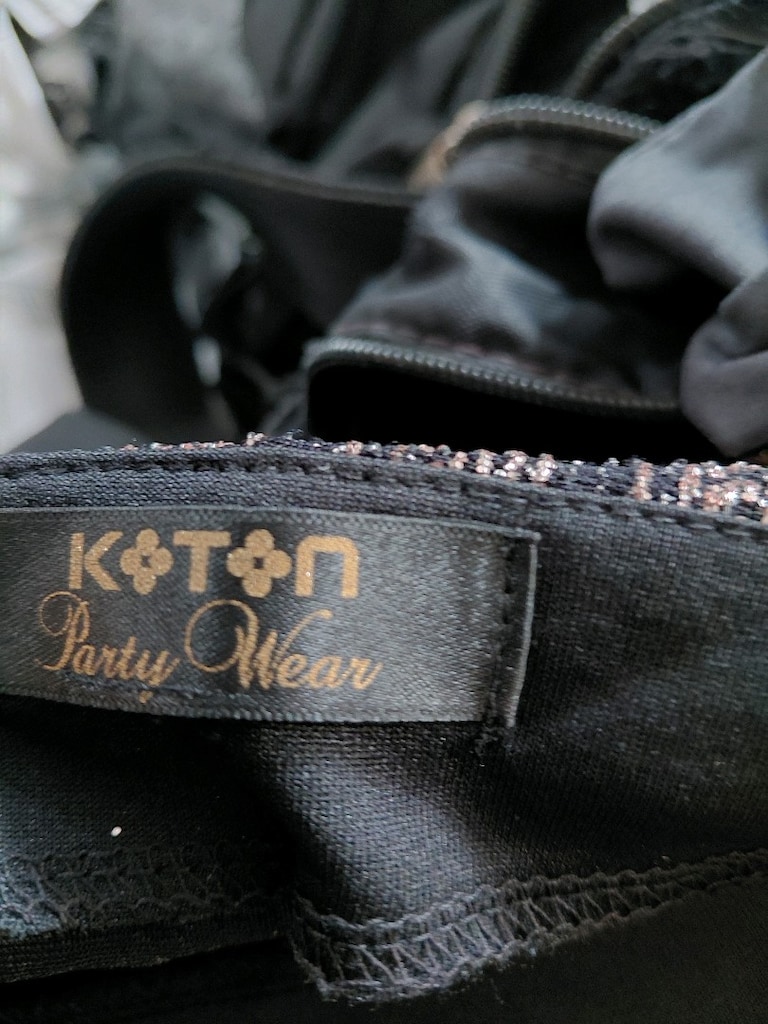 simli koton pantolon - 4
